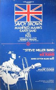 Savoy Brown / The Steve Miller Band - Spokane, 1974