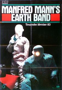 Manfred Mann's Earth Band Tournée Février 83 1983