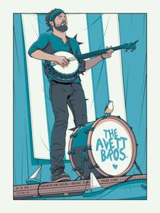Avett Brothers Chicago 2019 (Regular Edition)