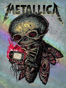 Metallica Boise 2018 (AP Rainbow Foil Variant)