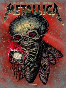 Metallica Boise 2018 (AP Red Foil Variant)