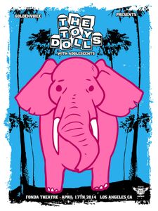 The Toy Dolls Los Angeles 2014