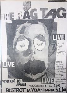 The Rag Tag At Bistrot La Vela, Lisanza 10 Aprile 1992