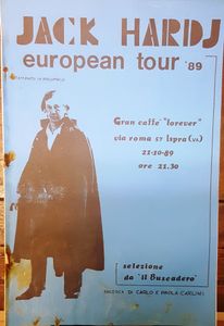Jack Hardy At Gran Caffè Forever, Ispra October 21, 1989