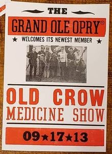 Old Crow Medicine Show - Opry Induction 2013