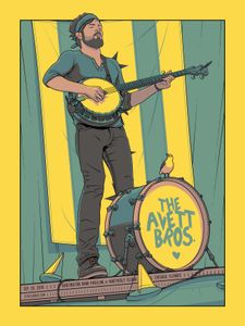 Avett Brothers Chicago 2019 (Lemon Edition)