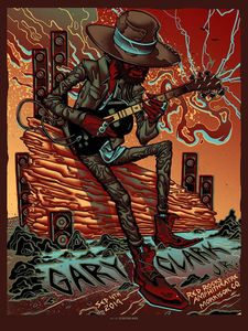 Gary Clark Jr. Morrison 2019 (Blue Ink Edition)