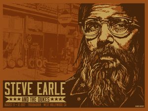 Steve Earle and the Dukes Los Angeles 2017