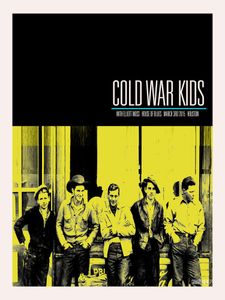 Cold War Kids Houston 2015