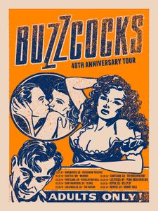 Buzzcocks 40th Anniversary Tour 2016