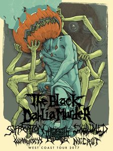 The Black Dahlia Murder - West Coast Tour, USA 2017