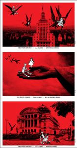 The White Stripes Brazil Tour Postcards 2005 (Uncut sheet)