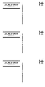 The White Stripes - The Complete John Peel Sessions Postcards 2016 (Uncut sheet)