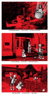 The White Stripes - The Complete John Peel Sessions Postcards 2016 (Uncut sheet)