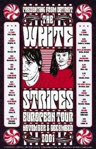 The White Stripes European Tour 2001