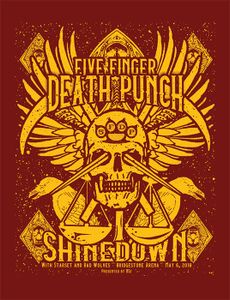 Five Finger Death Punch Nashville 2018
