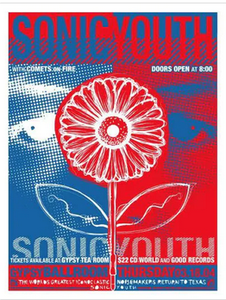 Sonic Youth Dallas 2004 (Artist Proof)