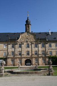 Schlossinnenhof / Schloss Tambach - Tambach bei Coburg, Germany