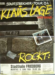 Klaus Lage Und Band - Friedberg, 1984