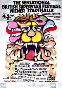 The Sensational British Superstar Festival - Vienna, 1971