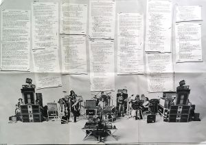 BAP - Für Usszeschnigge! Lyrics Fold Out, 1981