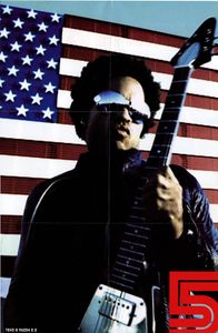Lenny Kravitz - Black Velveteen Exclusive Poster, 1999