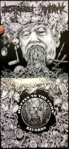 Endorphins Lost, Deathgrave -  Endorphins Lost, Deathgrave Rotten To The Core Records Poster