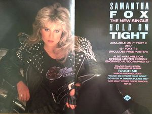 Samantha Fox - Hold On Tight, 1986