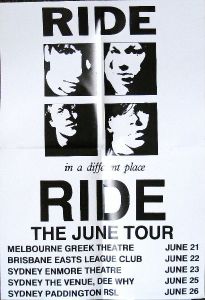 Ride - The June Tour, 1991