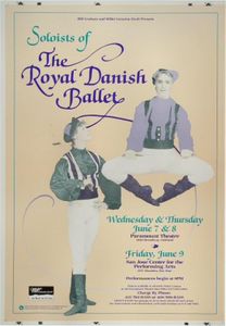 The Royal Danish Ballet Oakland / San Jose 1989