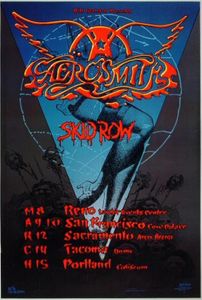 Aerosmith Western US Tour 1990