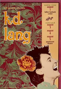 k.d. lang Santa Rosa / Oakland 1992