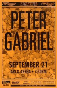 Peter Gabriel Sacramento 1993