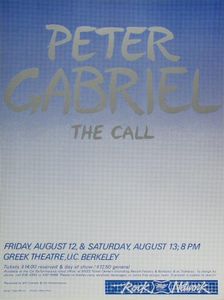 Peter Gabriel Berkeley 1983