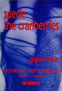 Suede / The Cranberries San Francisco 1993