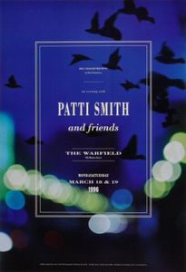 Patti Smith San Francisco 1996