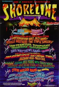 Shoreline Amphitheatre Calendar June/July 1997