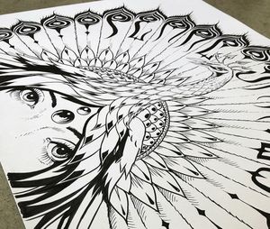 Pearl Jam Montreal 2011 (Original Inking)