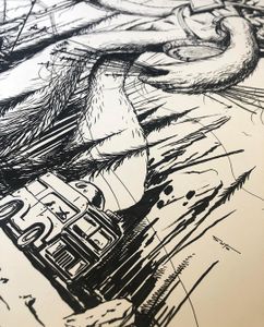 Pearl Jam Ottawa 2016 (Original Inking)
