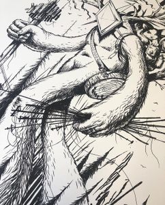 Pearl Jam Ottawa 2016 (Original Inking)