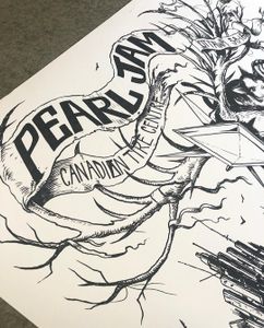 Pearl Jam Ottawa 2016 (Original Inking)