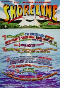 Shoreline Amphitheatre Calendar August 1997
