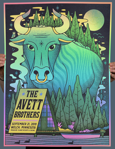 Avett Brothers Welch 2019 (Foil Edition)
