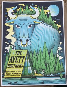 Avett Brothers Welch 2019 (Artist Edition)