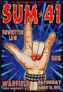 Sum 41 San Francisco 2002