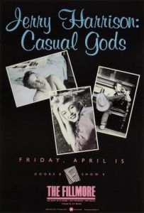 Jerry Harrison: Casual Gods San Francisco 1988
