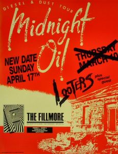 Midnight Oil San Francisco 1988