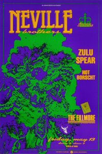 The Neville Brothers San Francisco 1988
