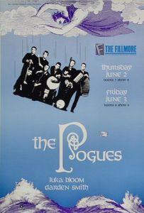 The Pogues San Francisco 1988