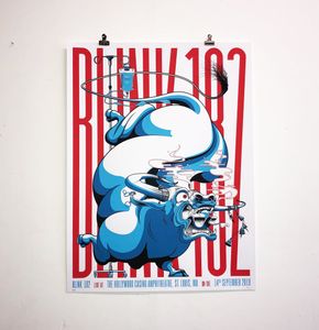 Blink-182 St. Louis 2019 (Artist Proof)